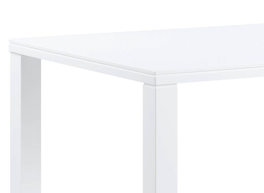 Pagan - High Gloss Dining Table - White