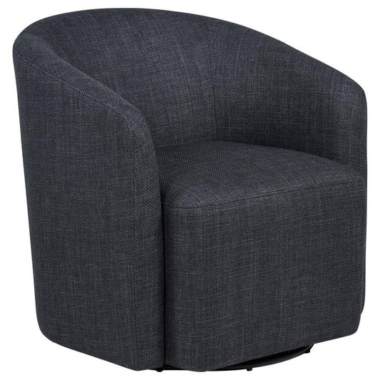 Mossbrook - Fabric Upholstered Swivel Accent Chair