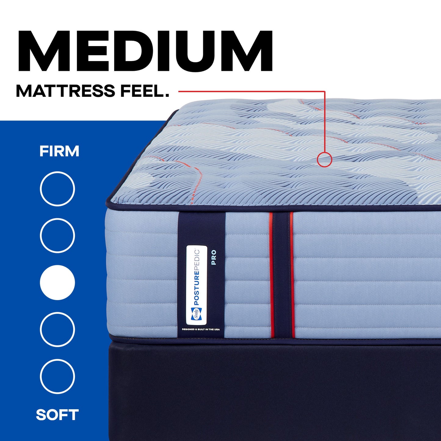 Posturepedic Pro - Indianapolis Tight Top Medium