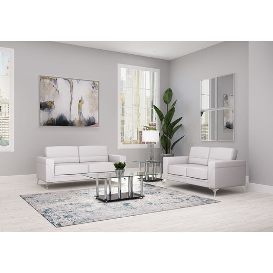 Creta - Loveseat - Light Gray