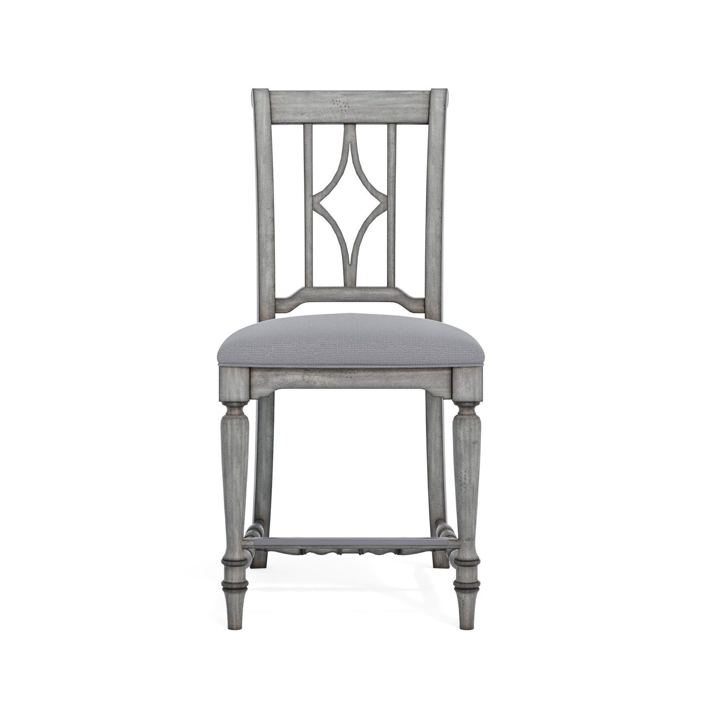 Plymouth - Counter Chair (Set of 2) - Gray