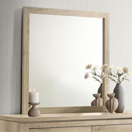 Oakglen - Dresser Mirror - Weathered Oak