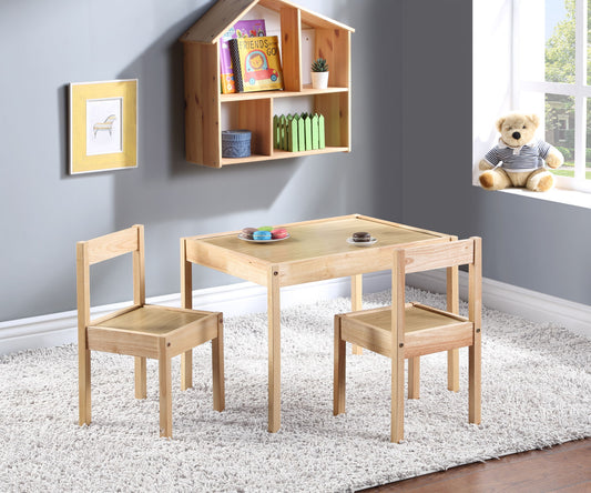 Della - 3 Piece Kids Table & 2 Chair Set