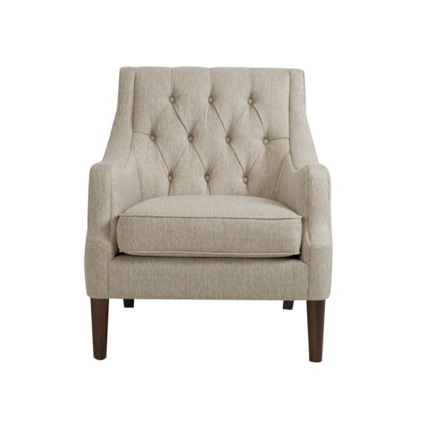 Qwen - Button Tufted Accent Chair