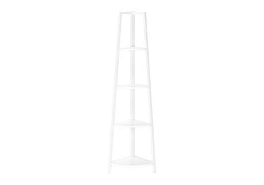 Bookshelf, Etagere, Corner, 4 Tier, Office, Contemporary & Modern