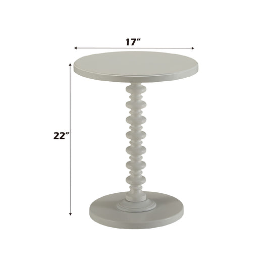 Acton - Accent Table - White