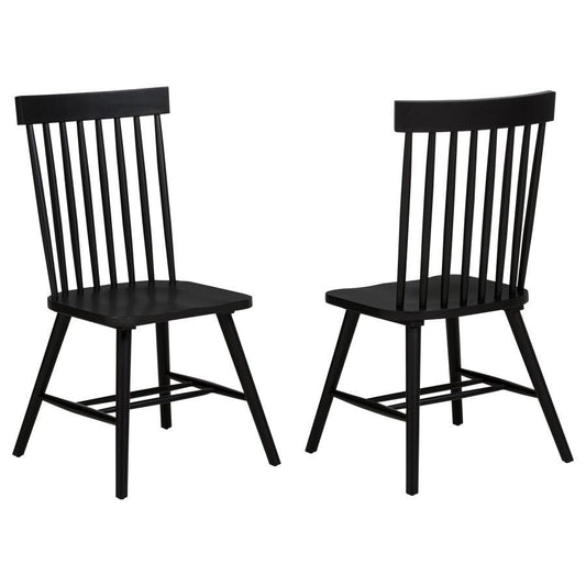 Andrews - Windsor Spindle Back Dining Side Chair (Set of 2)