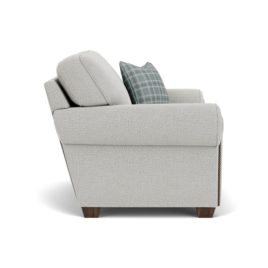 Carson - Fabric Chair, Nailhead Trim