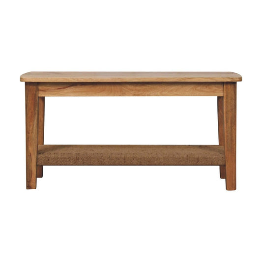 Rope Coffee Table - Brown
