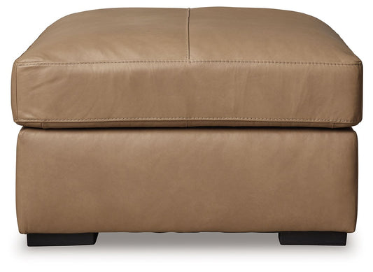Bandon - Oversized Accent Ottoman - Toffee