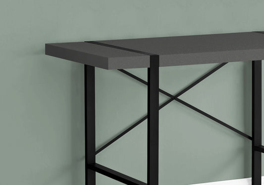 Computer Desk For Home Office, Laptop, Modern Convenient Design - Gray