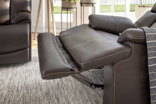 Clive - Power Recliner With Power Headrest & Lumbar - Clove