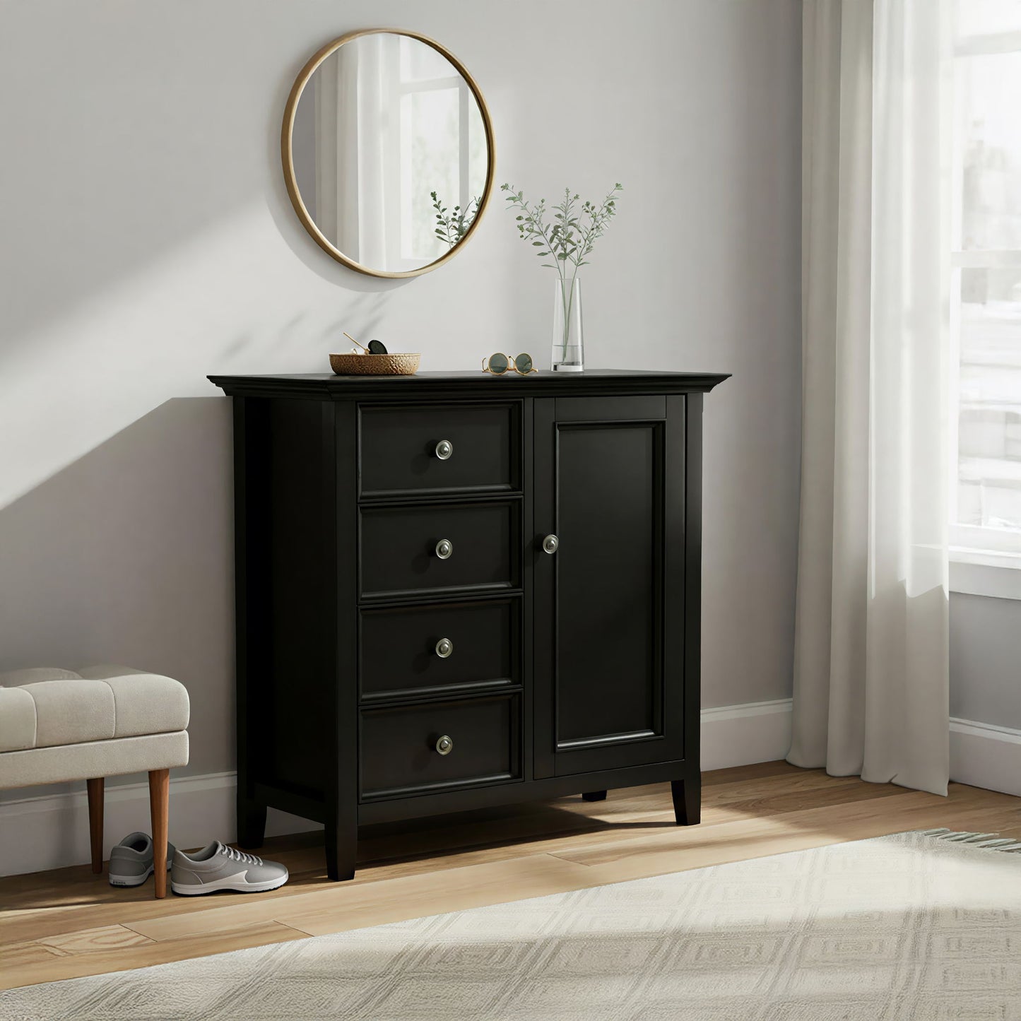 Amherst - Handcrafted Medium Storage Cabinet