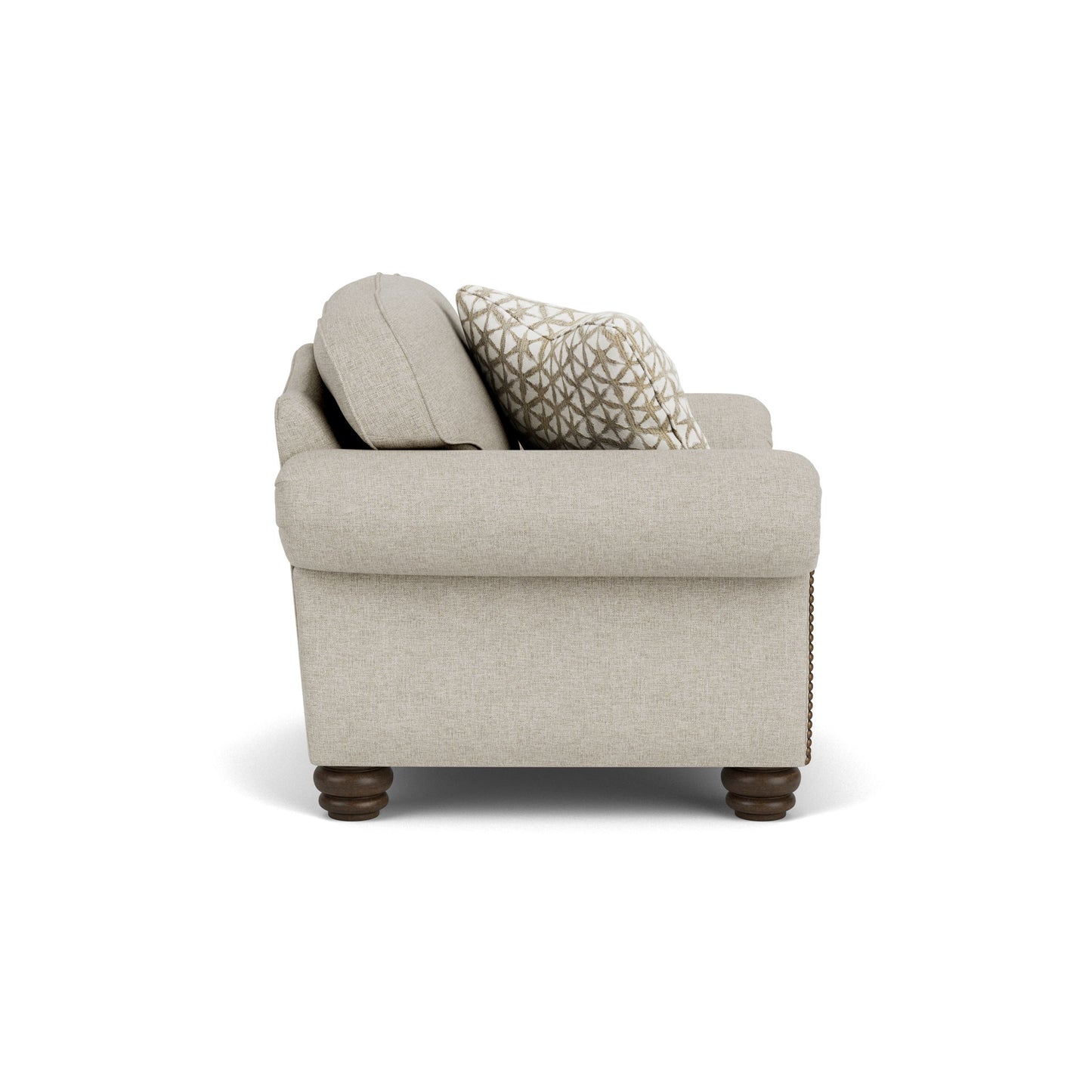 Bexley - Fabric Chair, Nailhead Trim