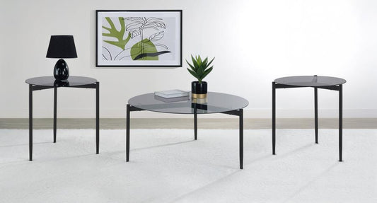 Rosalie - Round Coffee And End Table Set