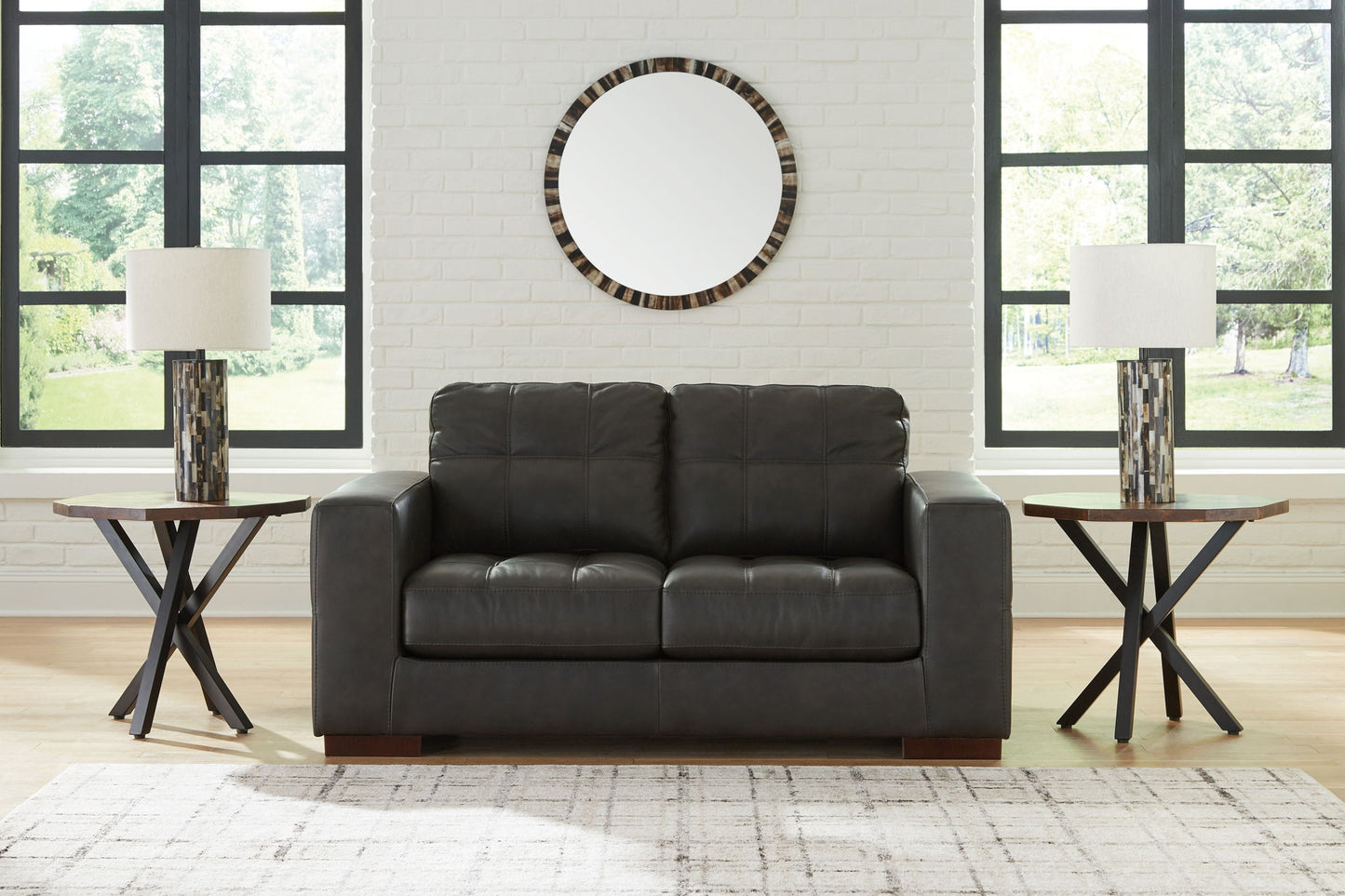 Luigi - Loveseat - Thunder