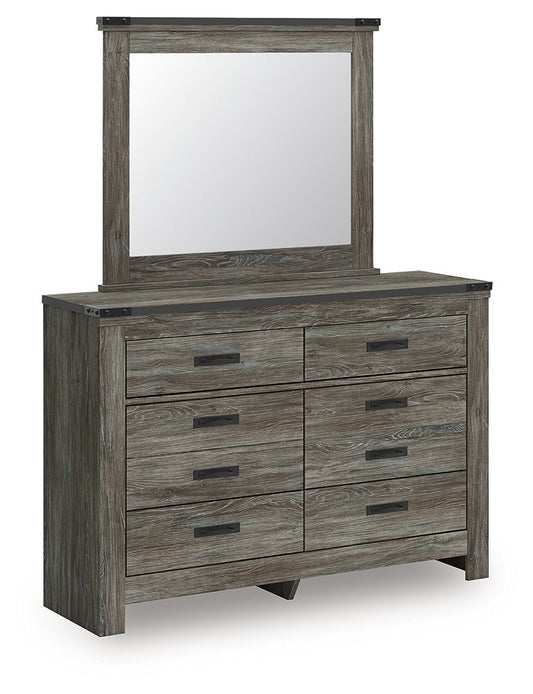 Frandern - Bookcase Panel Bedroom Set