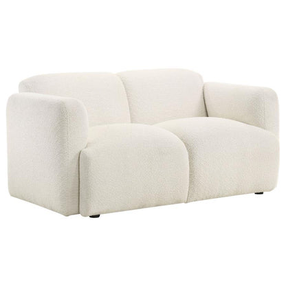 Dorset - Fabric Upholstered Round Track Arm Loveseat