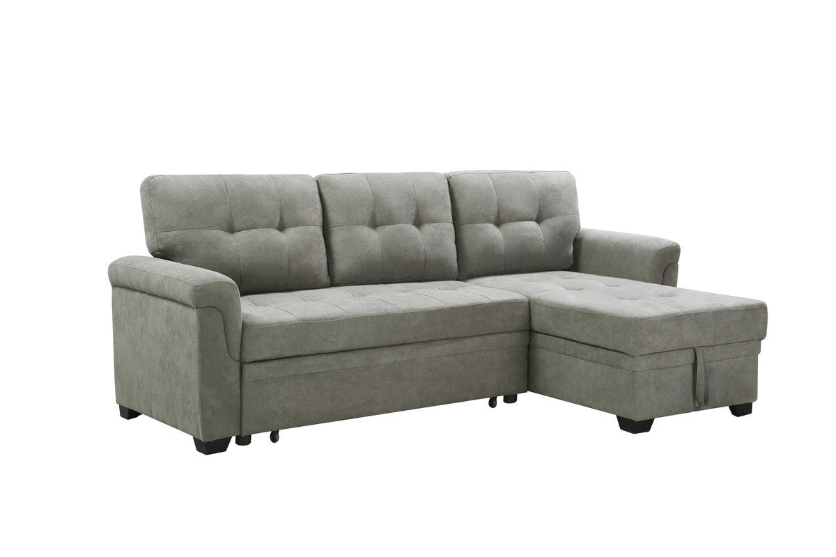 Lucca - Reversible Sleeper Sectional Sofa With Storage Chaise