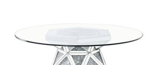 Noralie - Dining Table - Silver