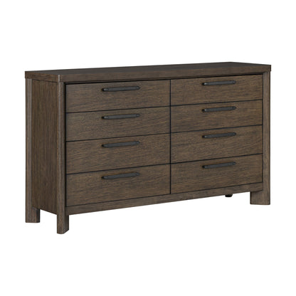 8 Drawer Dresser With Rustic Design