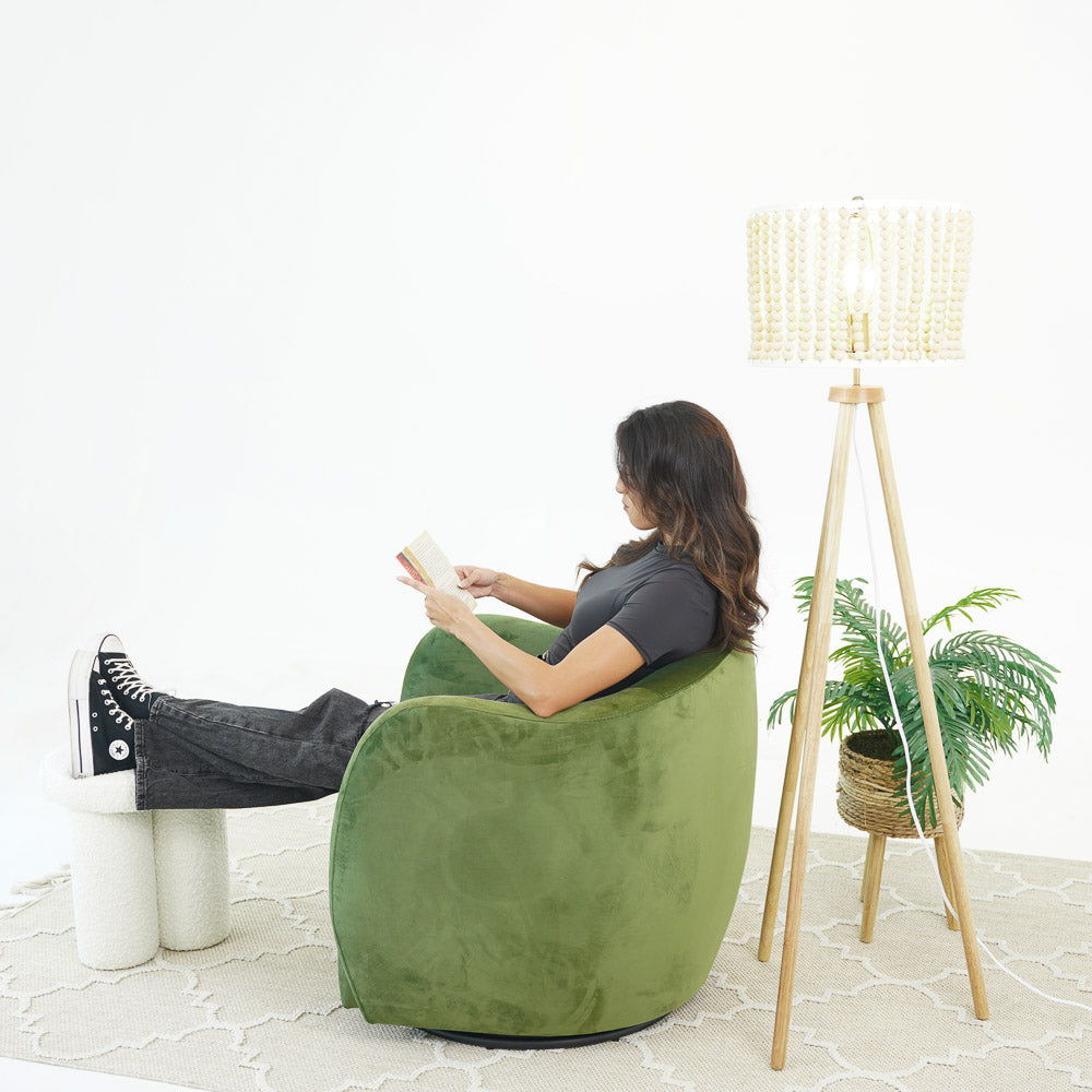 Renee - Swivel Chair - Green