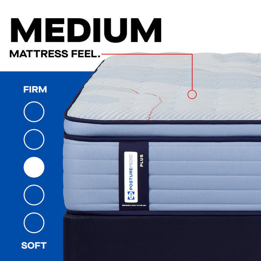 Posturepedic Plus - Hagerstown Euro Pillow Top Medium