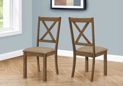 Dining Chair Side, Upholstered For Dining Room, Transitional (Set of 2)