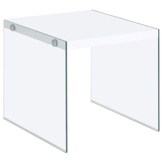 Opal - Rectangular Glass Frame Table