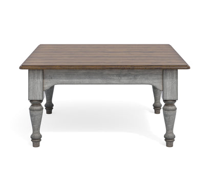 Plymouth - Square Coffee Table - Gray