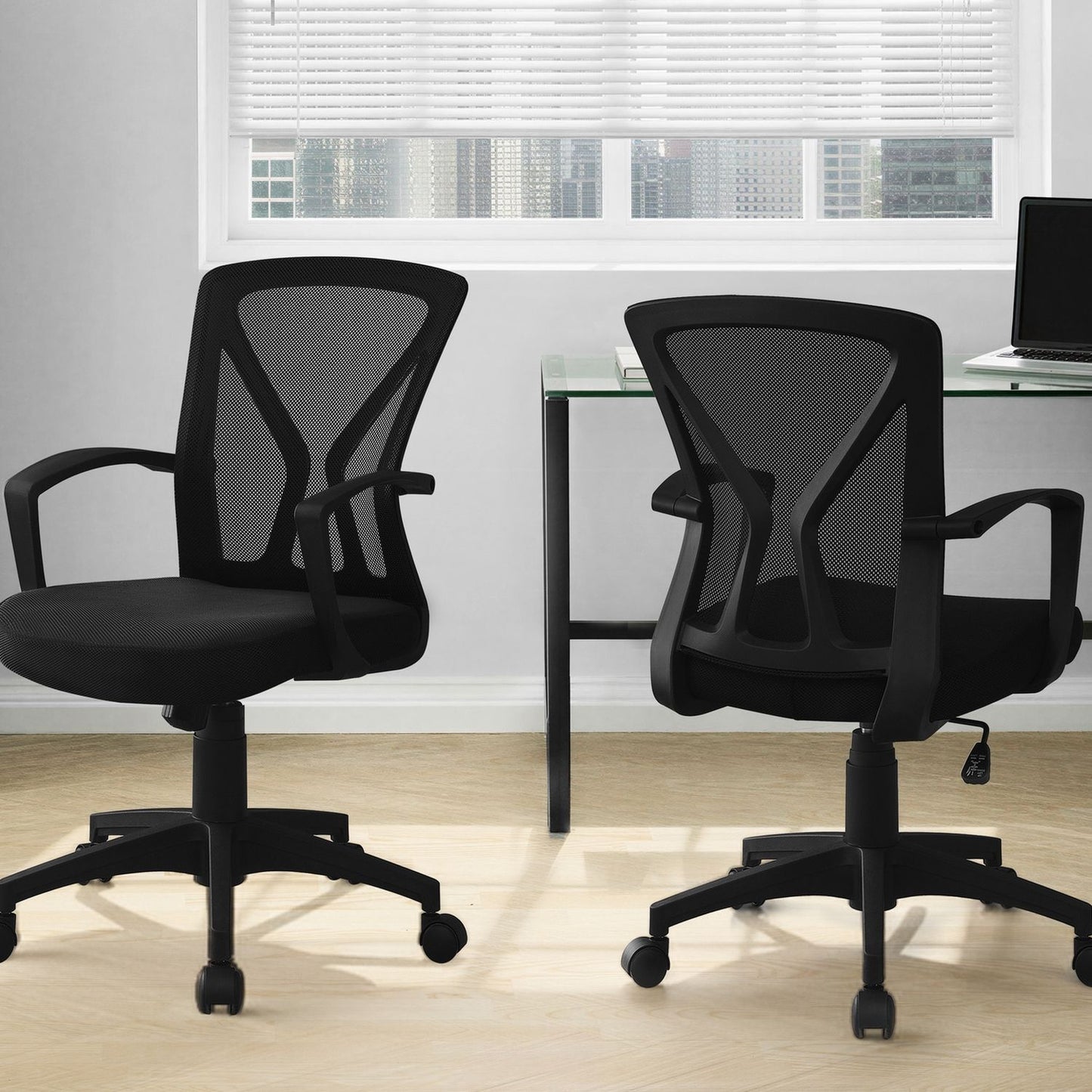 Office Chair, Adjustable Height, Swivel, Ergonomic, Mesh, Contemporary & Modern