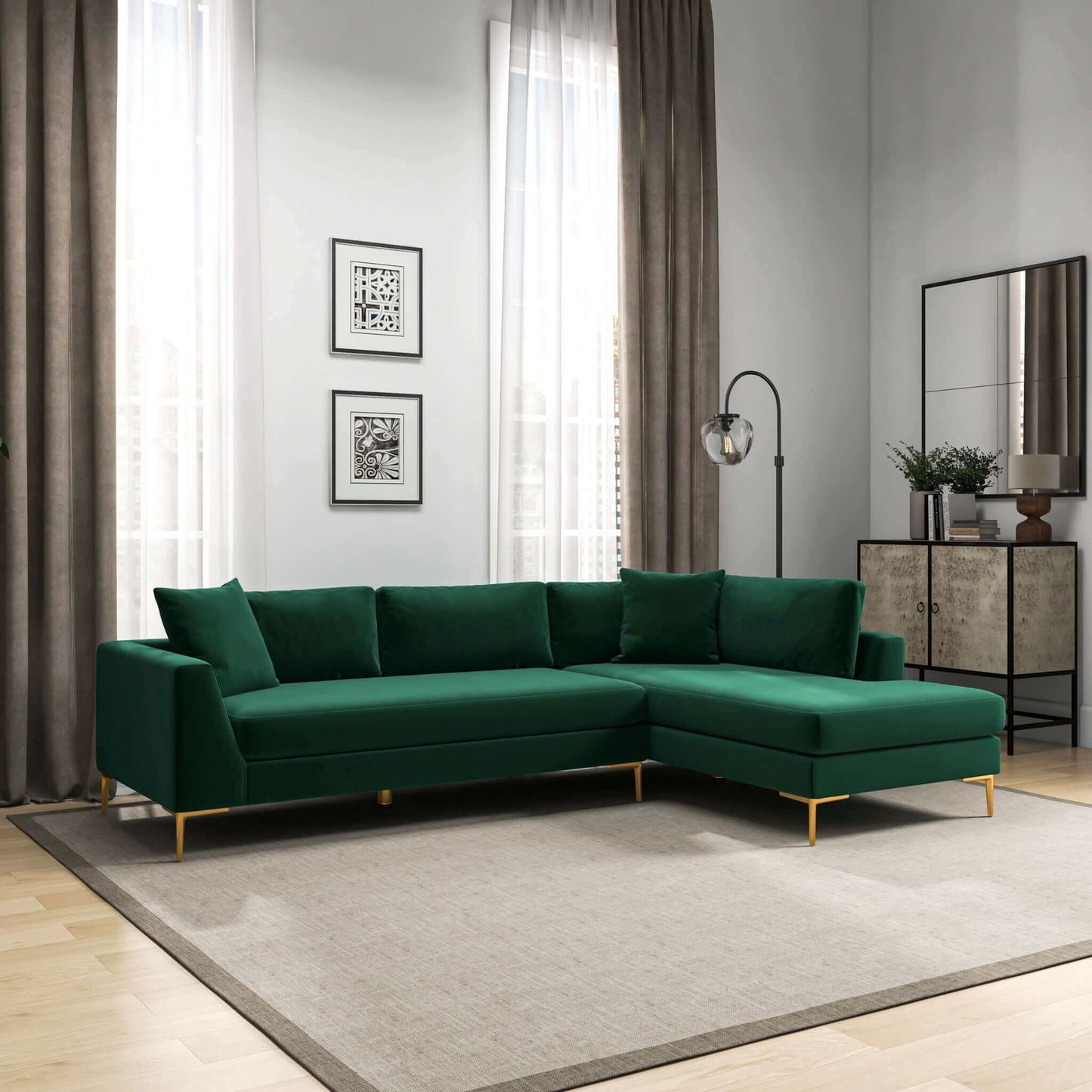 Mano - L-Shaped Sectional Sofa