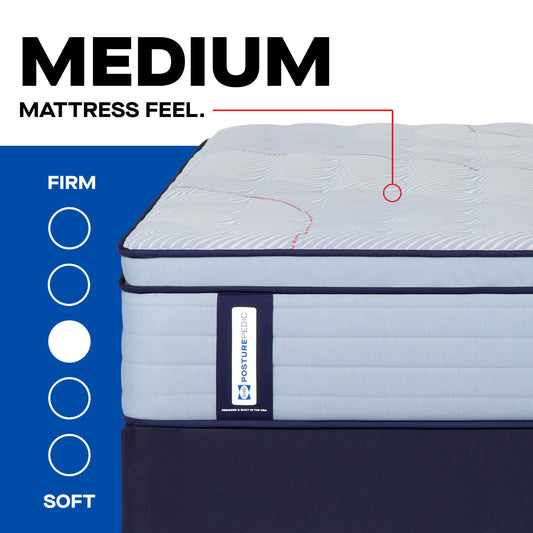 Posturepedic - Dallas Euro Pillow Top Medium
