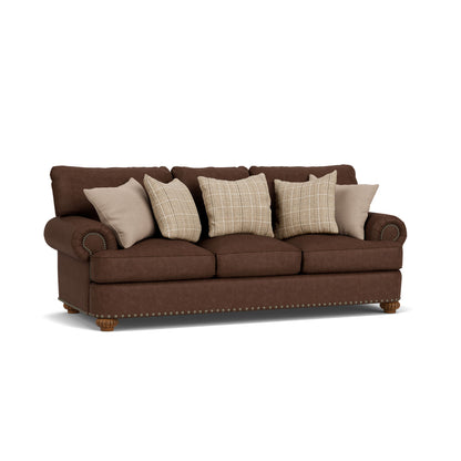 Patterson - Fabric Sofa, Nailhead Trim