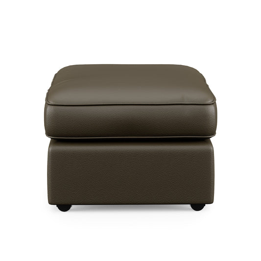 Vail - Leather Ottoman