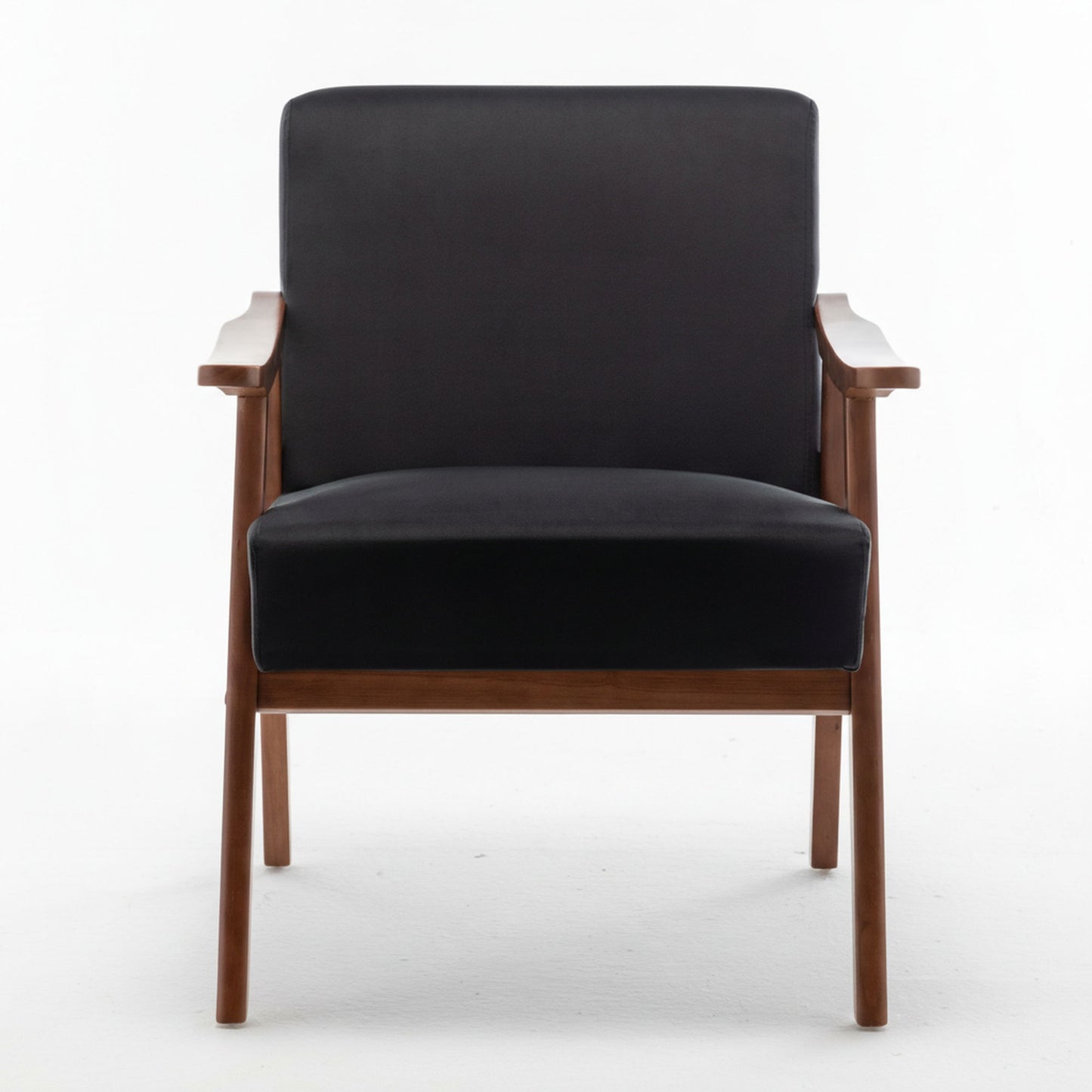 Accent Chair, Classic Mid Century Modern For Extra Seating