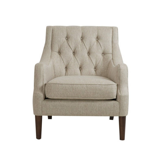 Qwen - Button Tufted Accent Chair