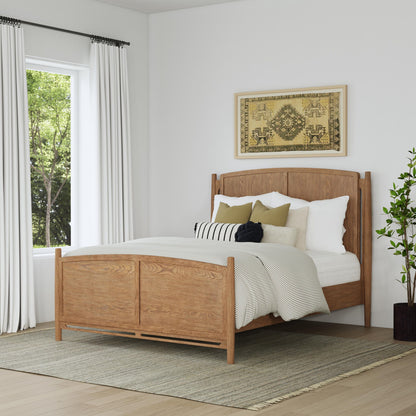 Verona - Queen/King Bed Rails - Light Brown