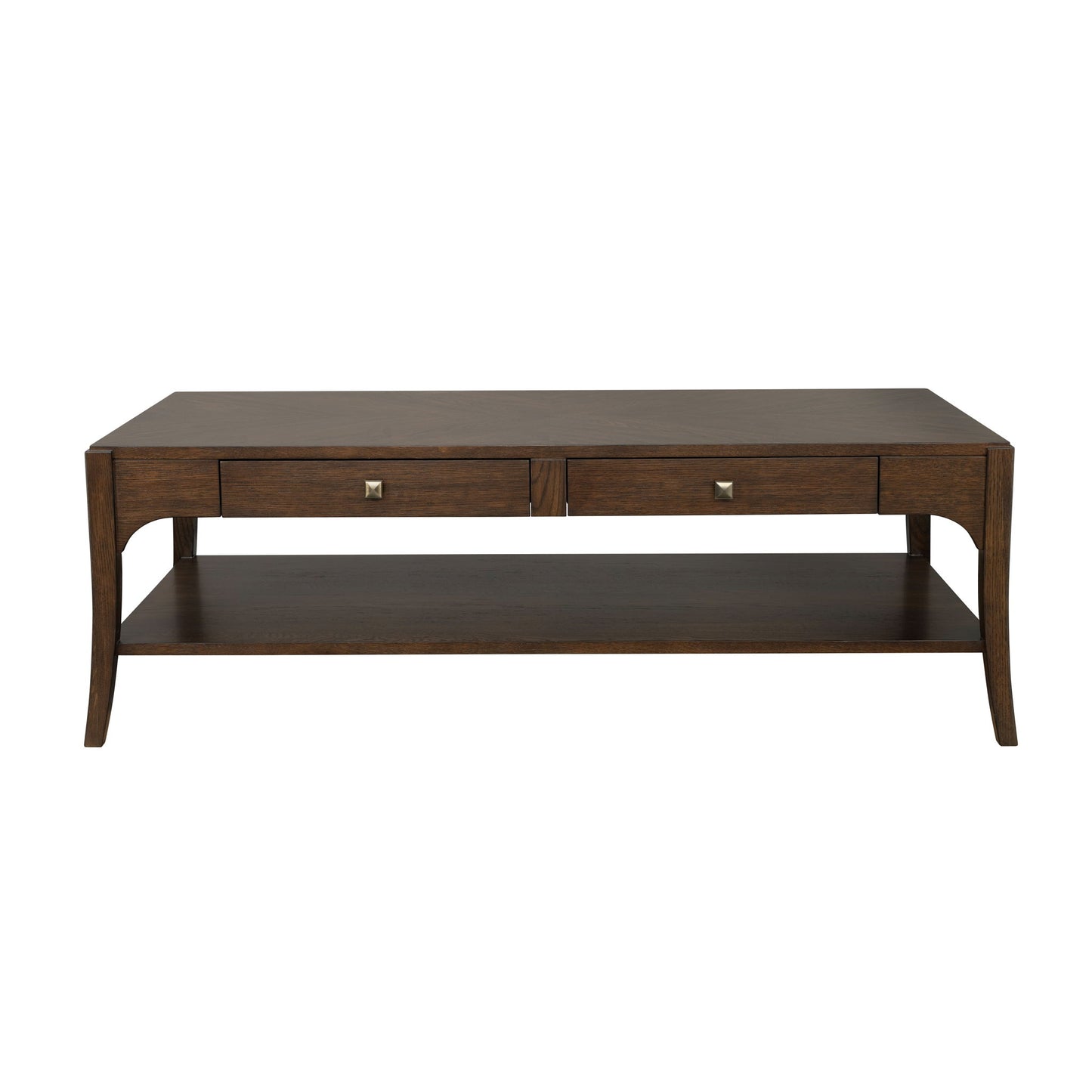 Sylvie - Rectangular Coffee Table - Dark Brown
