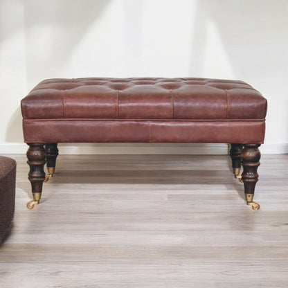 Buffalo - Ottoman With Castor Legs