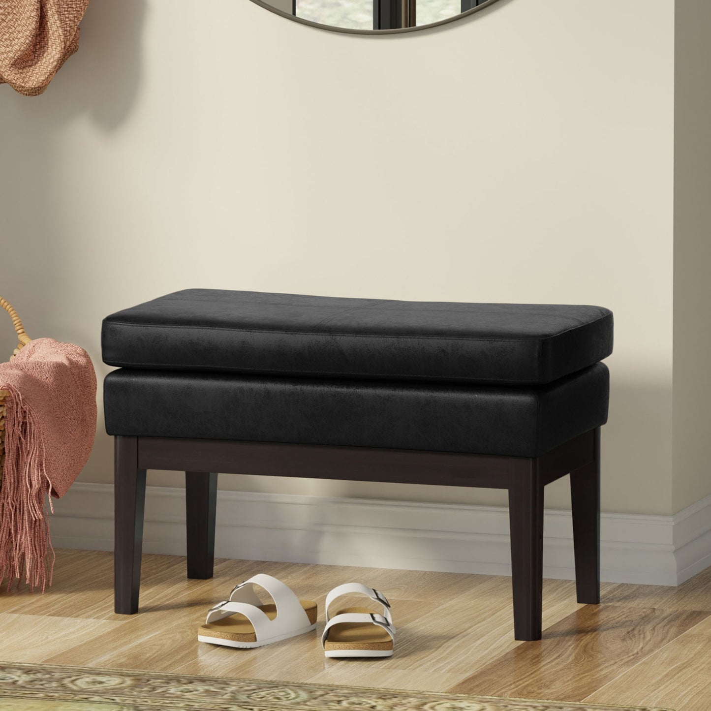 Carlson - Ottoman Bench, Mid Century Design