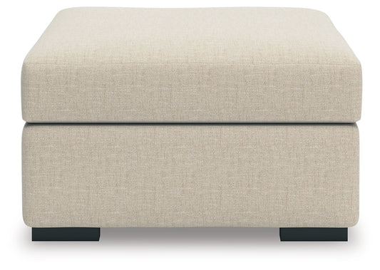 LadyMae - Twill - Oversized Accent Ottoman