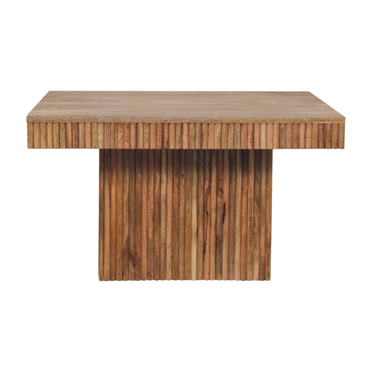 Soba - Chunky Coffee Table - Oak
