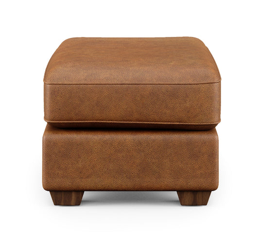 Thornton - Leather Cocktail Ottoman