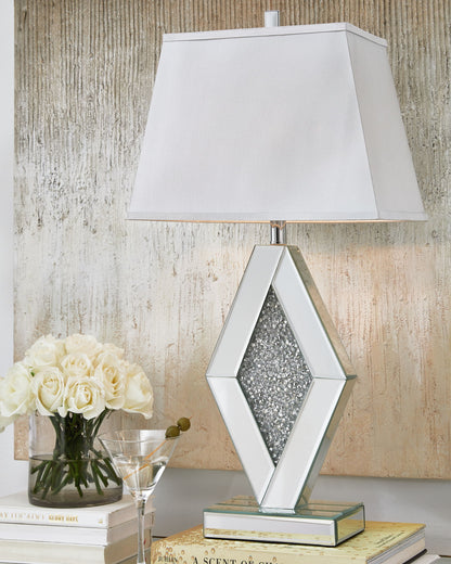 Prunella - Mirror Table Lamp  - Silver Finish