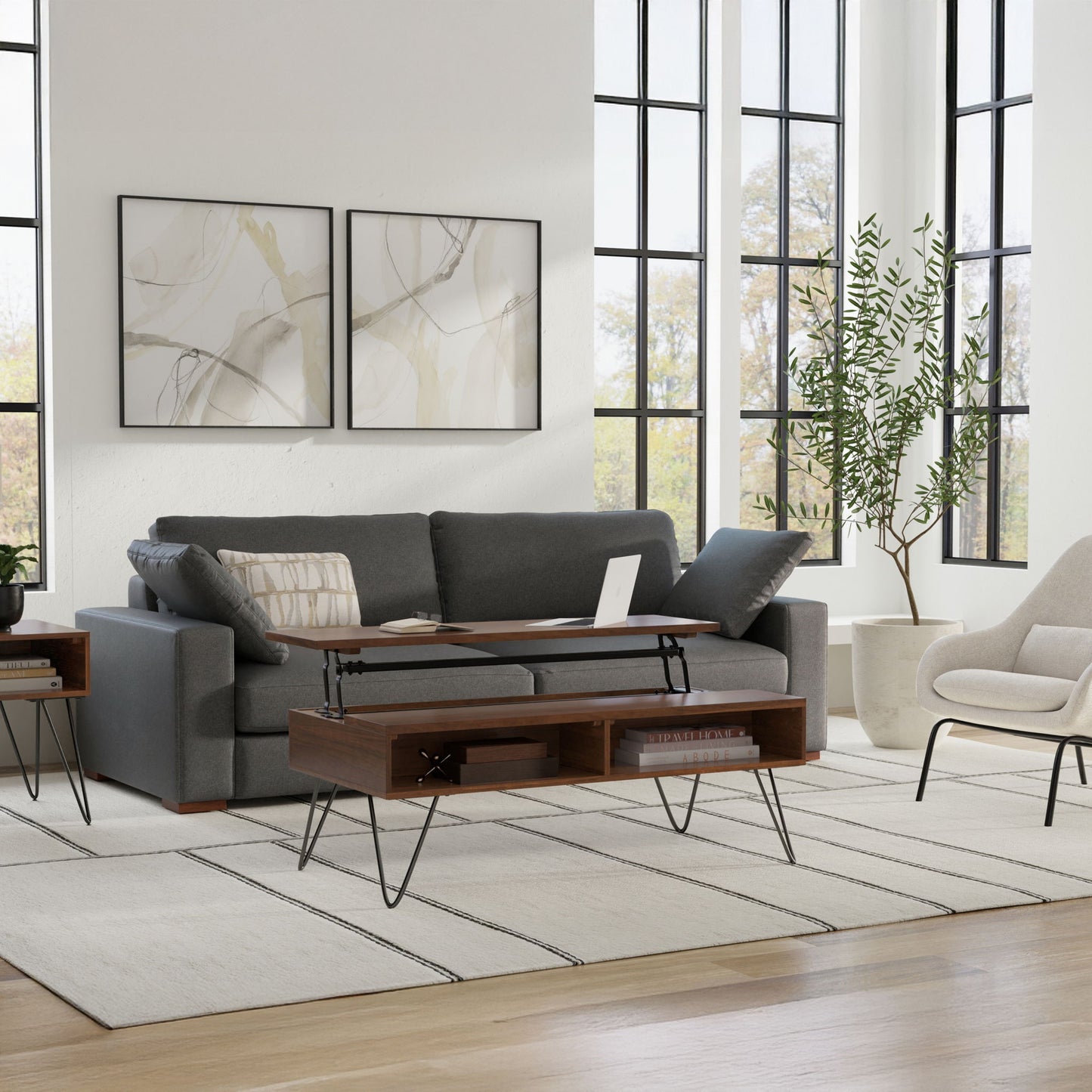 Hunter - Handcrafted Lift Top Coffee Table
