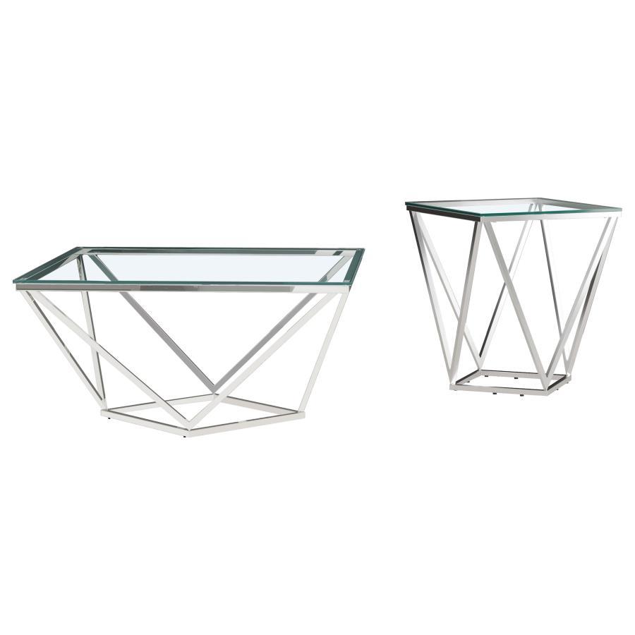 Brittania - Square Coffee Table Set