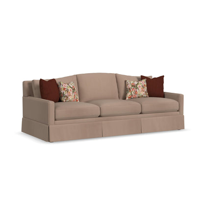 Lottie - Fabric Sofa With Skirt Trim