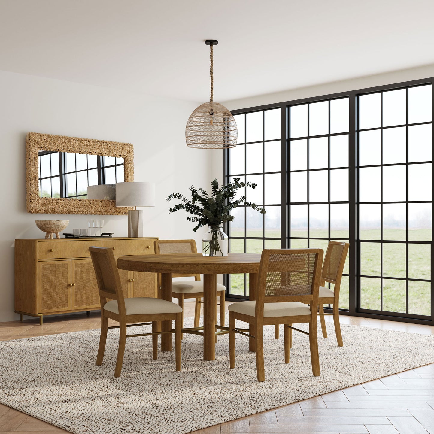 Arini - Round Dining Room Table Set