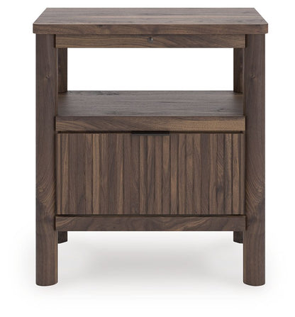 Pamytta - One Drawer Night Stand - Brown